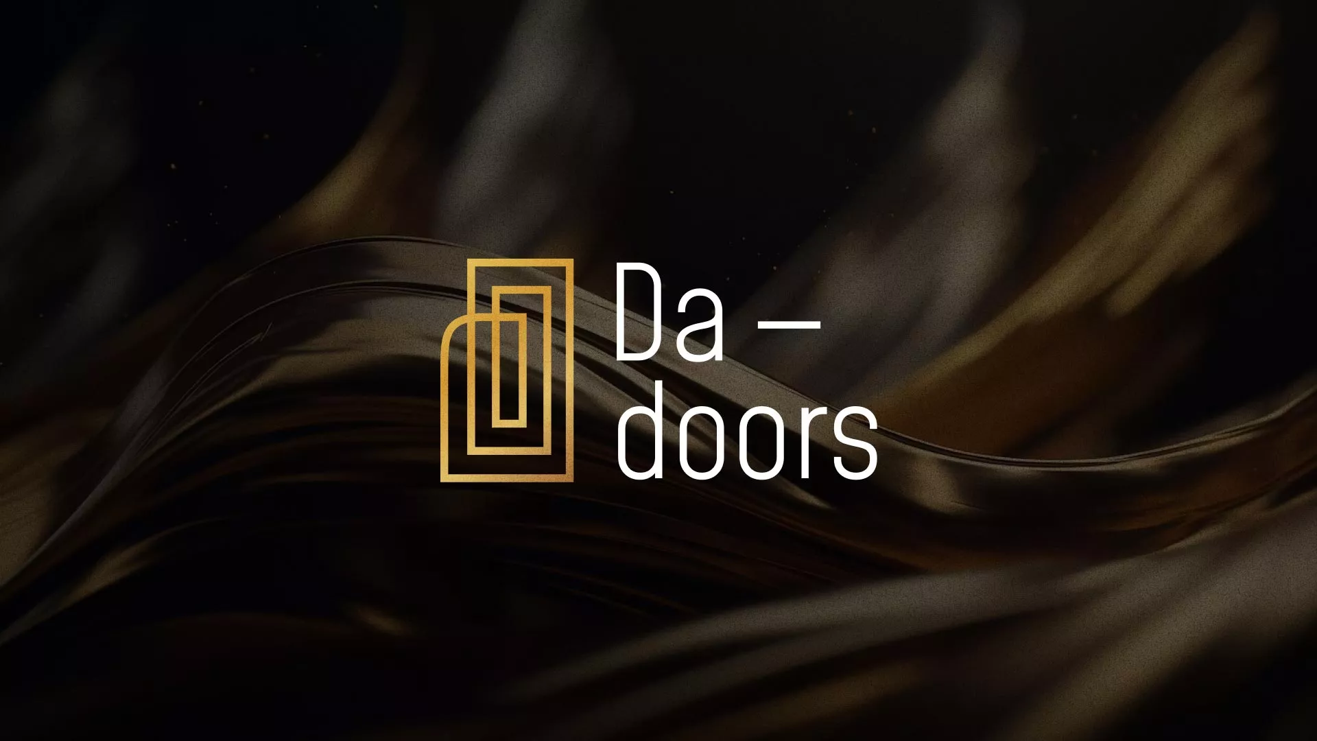 Разработка логотипа для компании «DA-DOORS» в Новом Уренгое